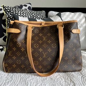 LOUIS VUITTON Monogram Batignolles Horizontal Tote Bag M51154